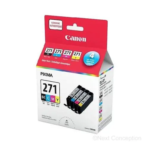 0390C006 Canon Cli271 Cmyk Value Pack 1