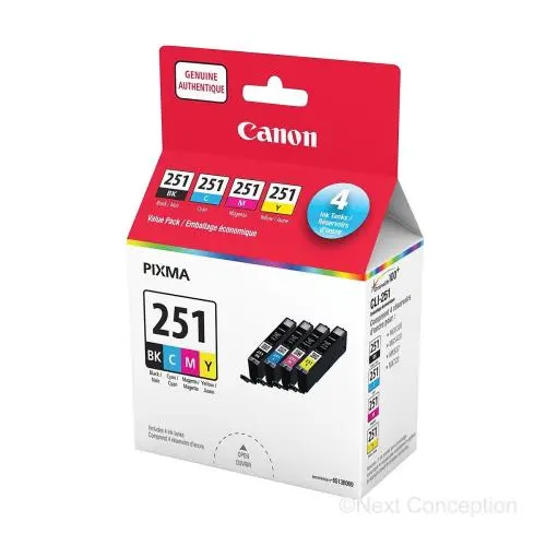 6513B009 Canon Cli-251 Bcmy Valpk 1