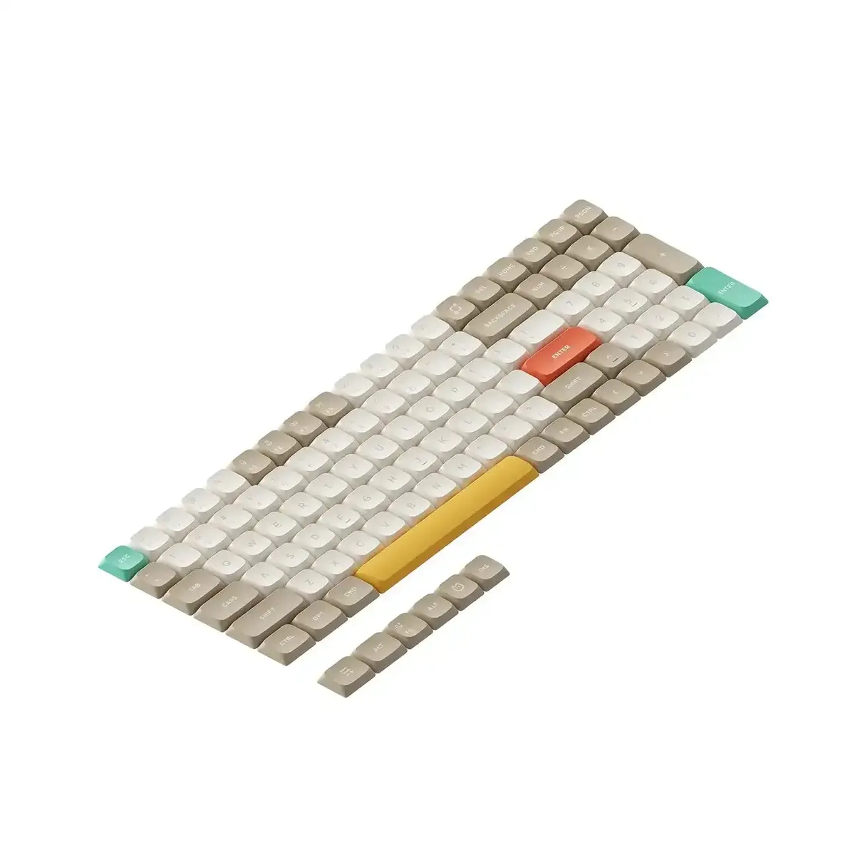 Nuphy - Coast Dawn Nsa Dye-Sub Pbt Keycaps - Nasadki Do Klawiatury Mechanicznej 2