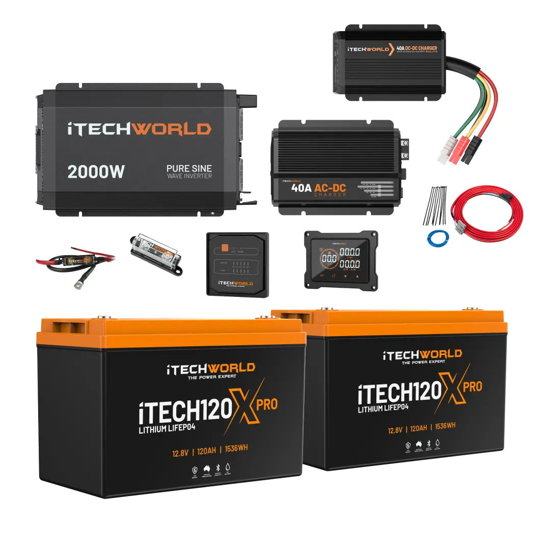 Complete | Lithium 4Wd/Caravan Kit | 240Ah 1