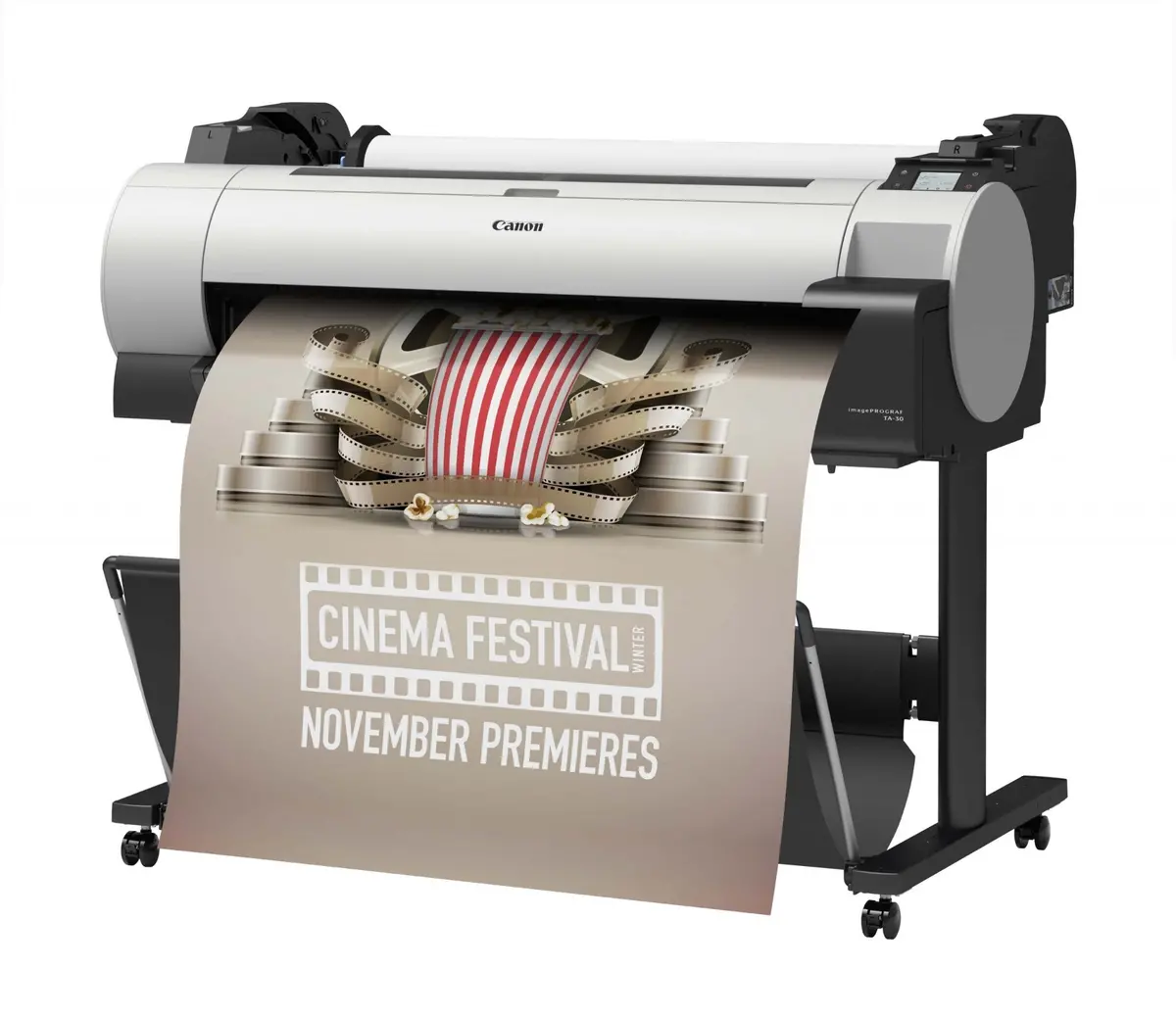 $69/Month - 36" Inch Canon Imageprograf Ta-30 (Ta30) Large Wide Format Printer, Plotter With Print Resolution 2400 X 1200 Dpi 1