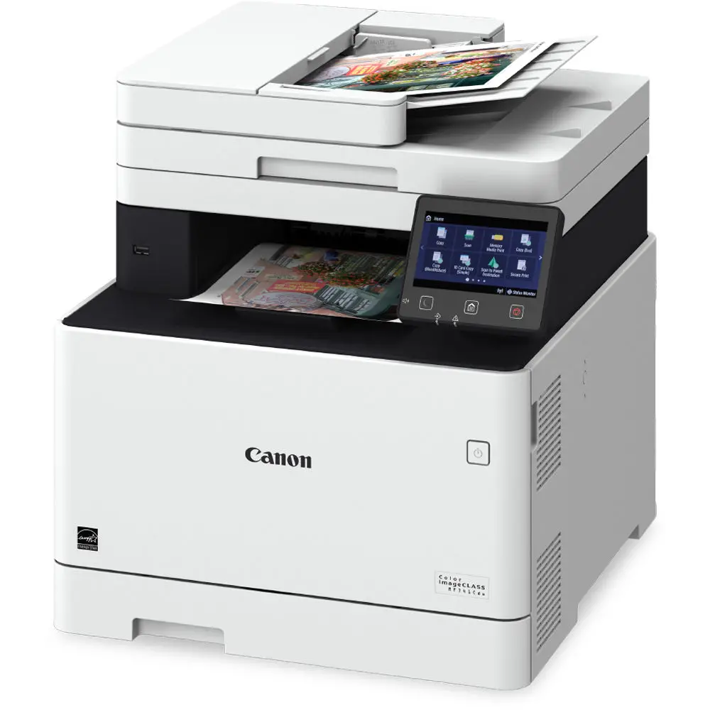 Canon Imageclass Mf741cdw Wireless Desktop Color Multifunction Office Laser Printer 1