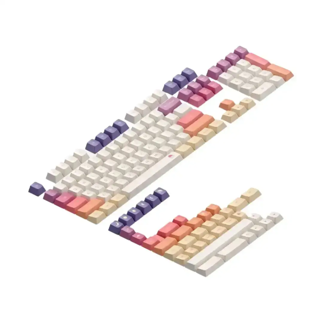 Nuphy - Carmine Cloud Cherry Profile Dye-Sub Pbt Keycaps - Nasadki Do Klawiatury Mechanicznej 1