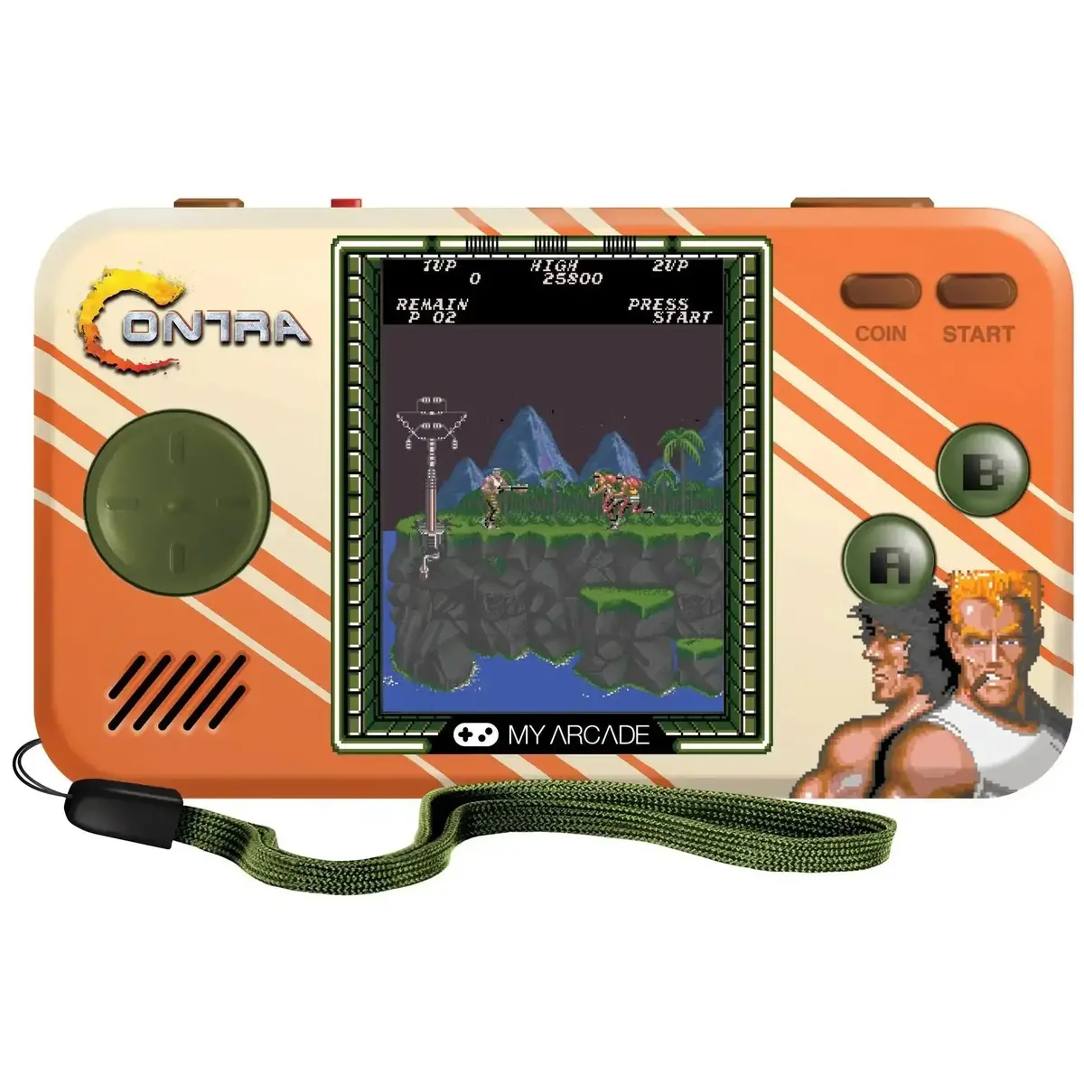 My Arcade - Contra Pocket Player Dgunl-3281 - Kolekcjonerska Konsola Do Gier Retro 1