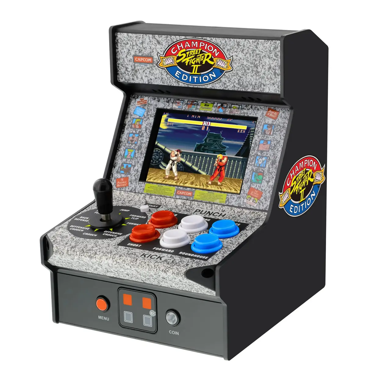 My Arcade - Street Fighter 2 Champion Edition Micro Player Dgunl-3283 - Kolekcjonerska Konsola Do Gier Retro 1