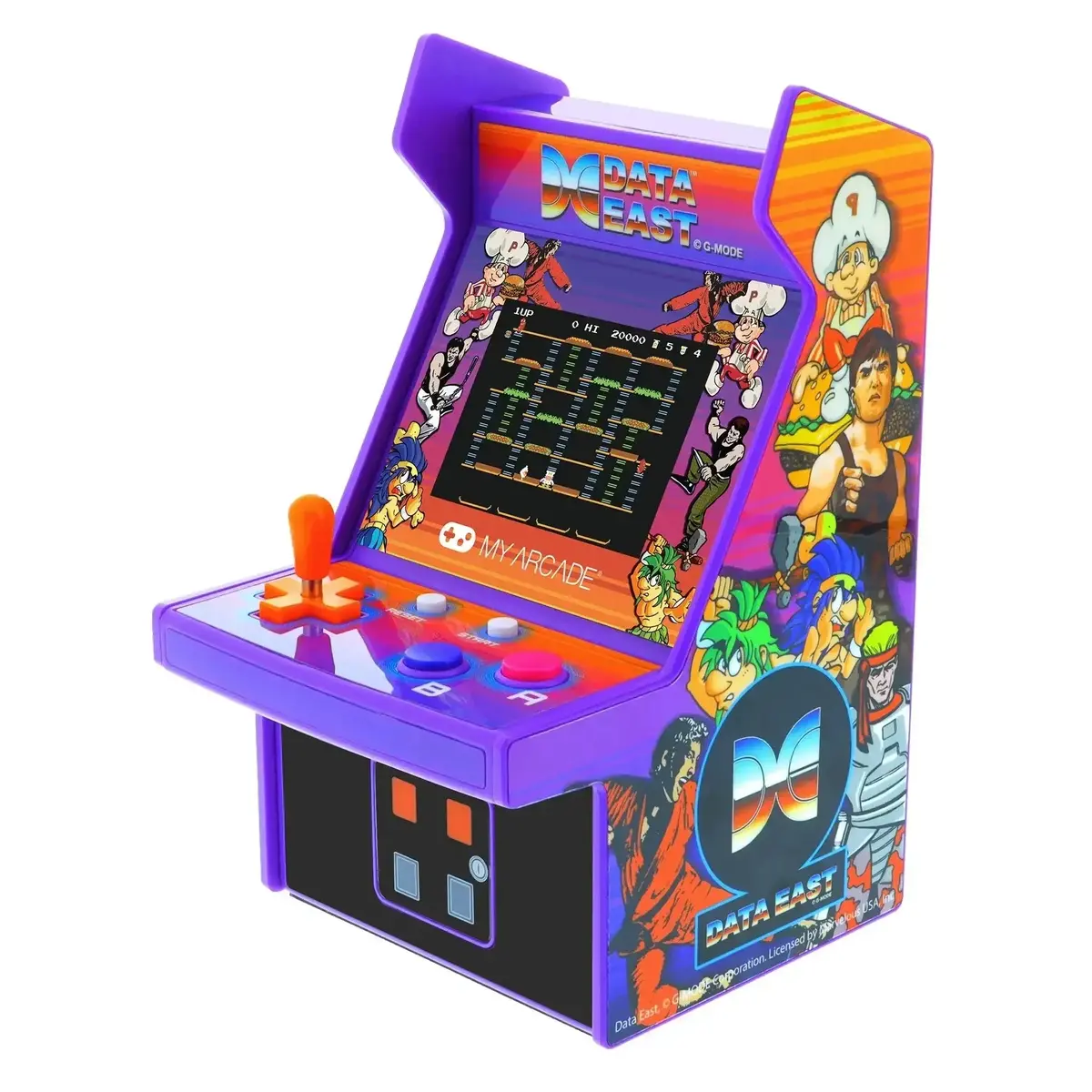 My Arcade - Data East Hits Micro Player Dgunl-4124 - Kolekcjonerska Konsola Do Gier Retro 1