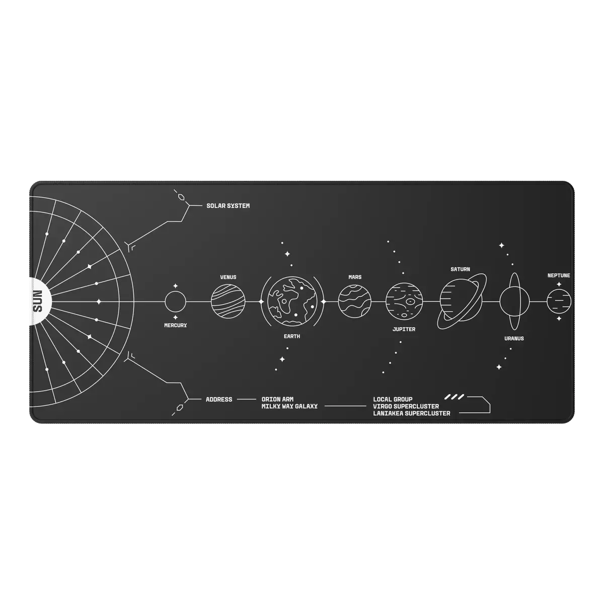 Dark Project - Terra Nova Mousepad Xl - Mata Na Biurko 2