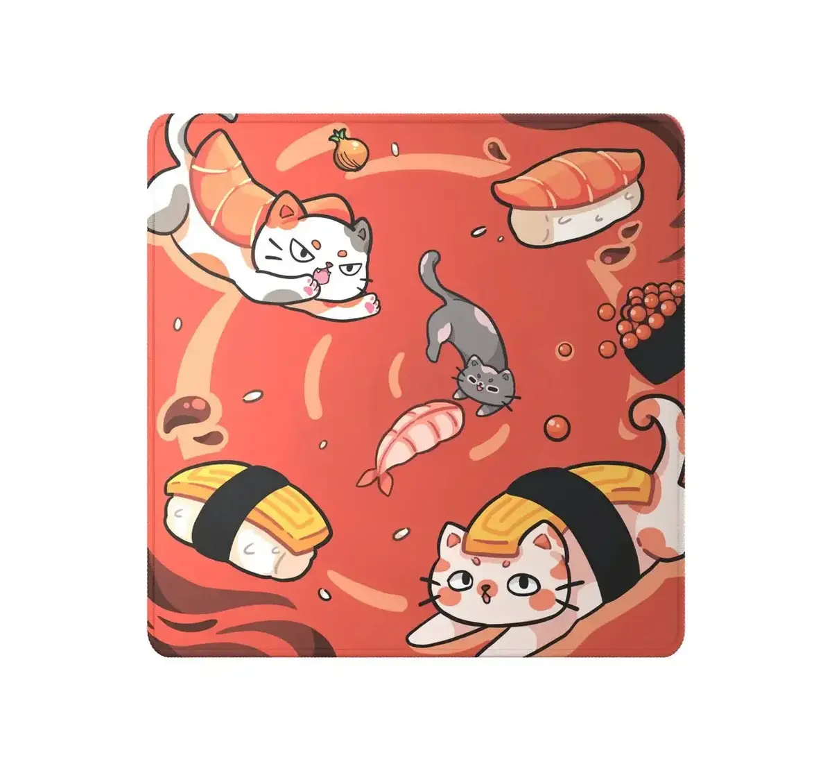 Dark Project - Sushi Cats Pro Mousepad L - Gamingowa Podkładka Pod Myszkę 1