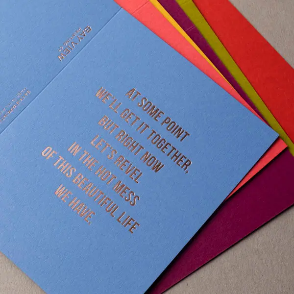 'Beautiful Life' Greeting Card 1