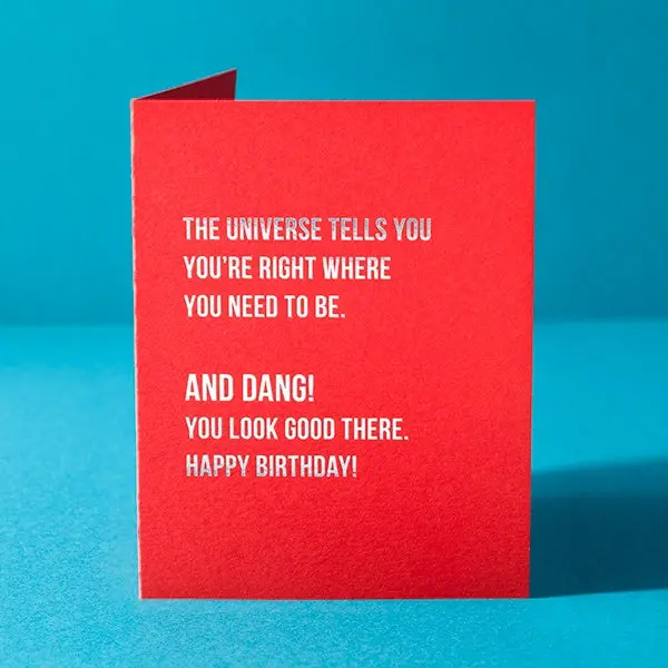 'Right Where You Need To Be' Greeting Card 1