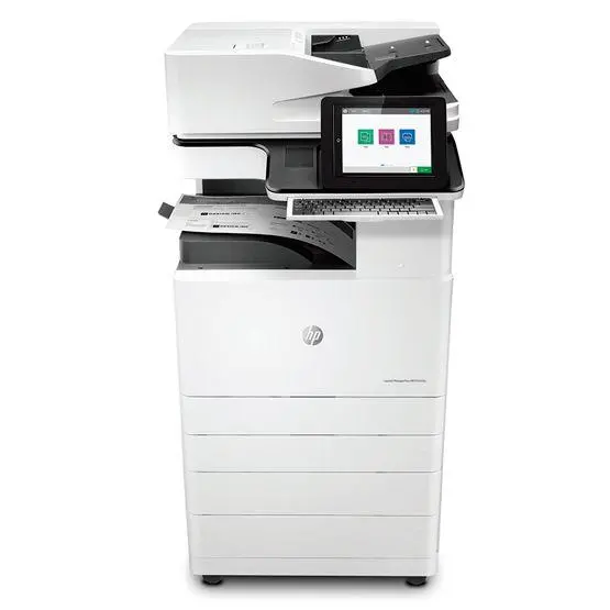 $129.95/Month Repossessed Hp Color Laserjet Managed Flow Mfp E77830z Multifunction Printer Copier Scanner, 11 X 17 For Office Use 1