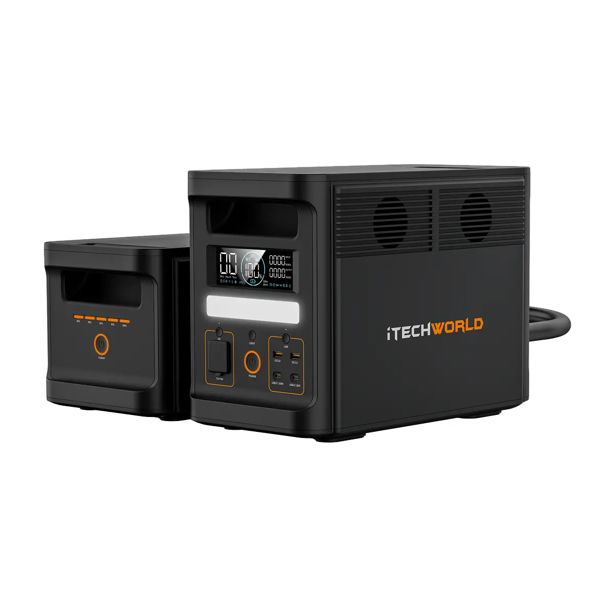 Ps1800 Pro | Portable Lithium Power Station | + Eb1536 Expansion Battery Kit 1