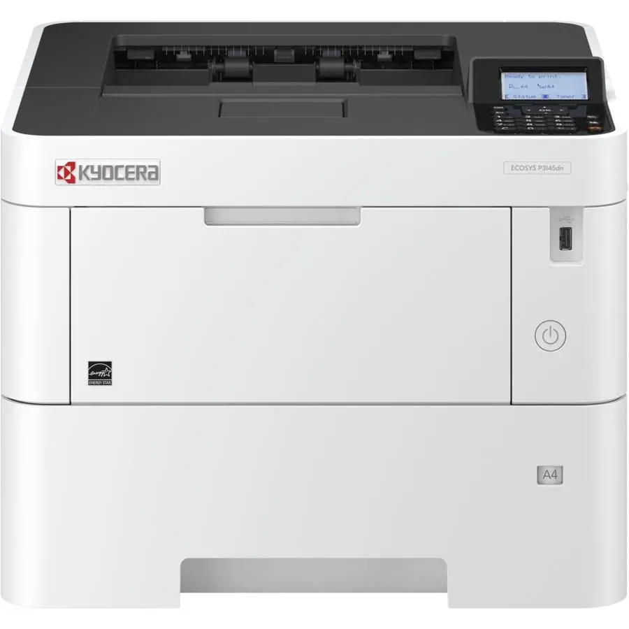 $30.23/Month Kyocera Ecosys P3145dn Monochrome A4 Laser Printer, Up To 45 Ppm For Office Use 1