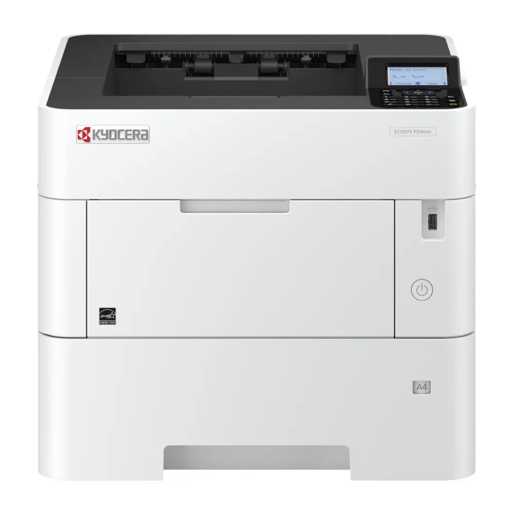$34.25/Month Kyocera Ecosys P3150dn B/W Monochrome Laser Printer For Office Use 1