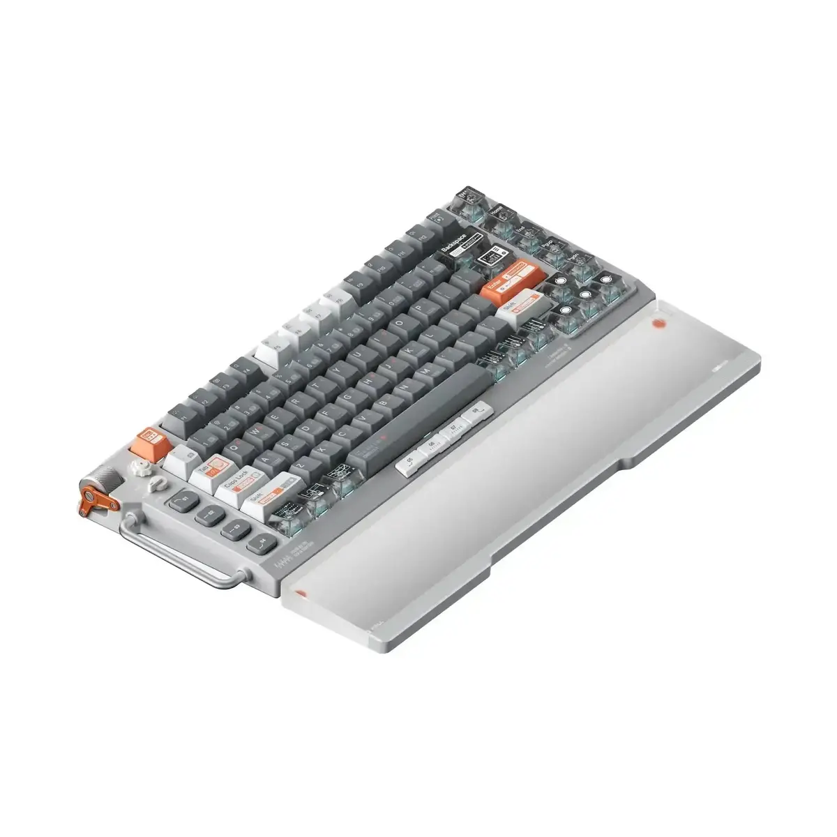 Nuphy - Twotone Wrist Rest For Field75 He 1