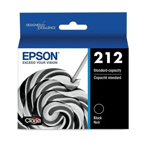T212120s Epson T212  Claria Black Ink Cartridge Standard Cap 1