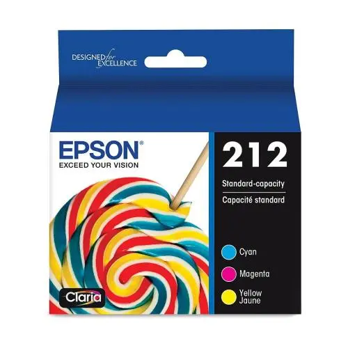 T212520s Epson T212 Claria Color Combo Pack Ink Cartridges S 1