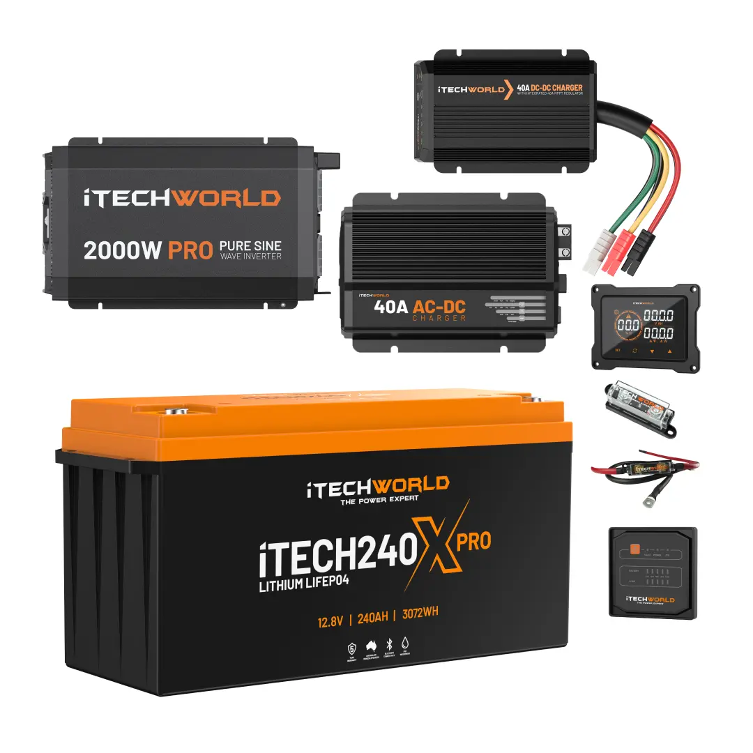 Essential | Lithium Caravan Kit | 240Ah 1