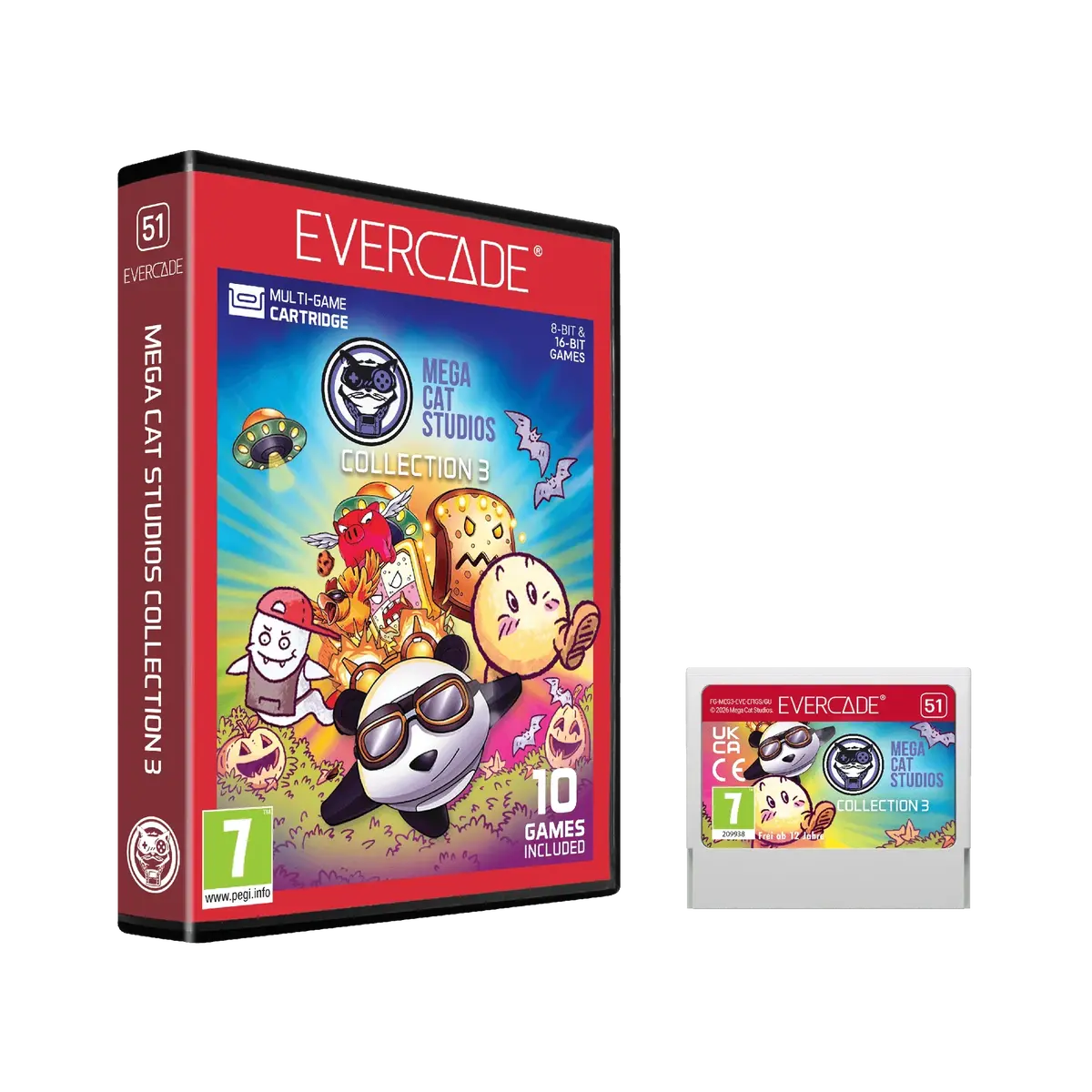 Evercade - Mega Cat Studios Collection 3 - Zestaw Gier Retro 1
