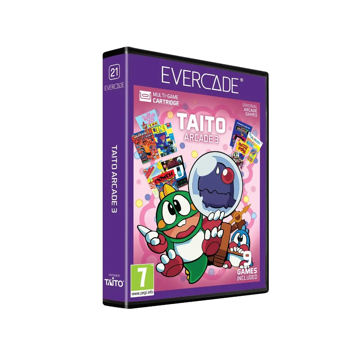 Evercade - Taito Arcade 3 - Zestaw Gier Retro 1