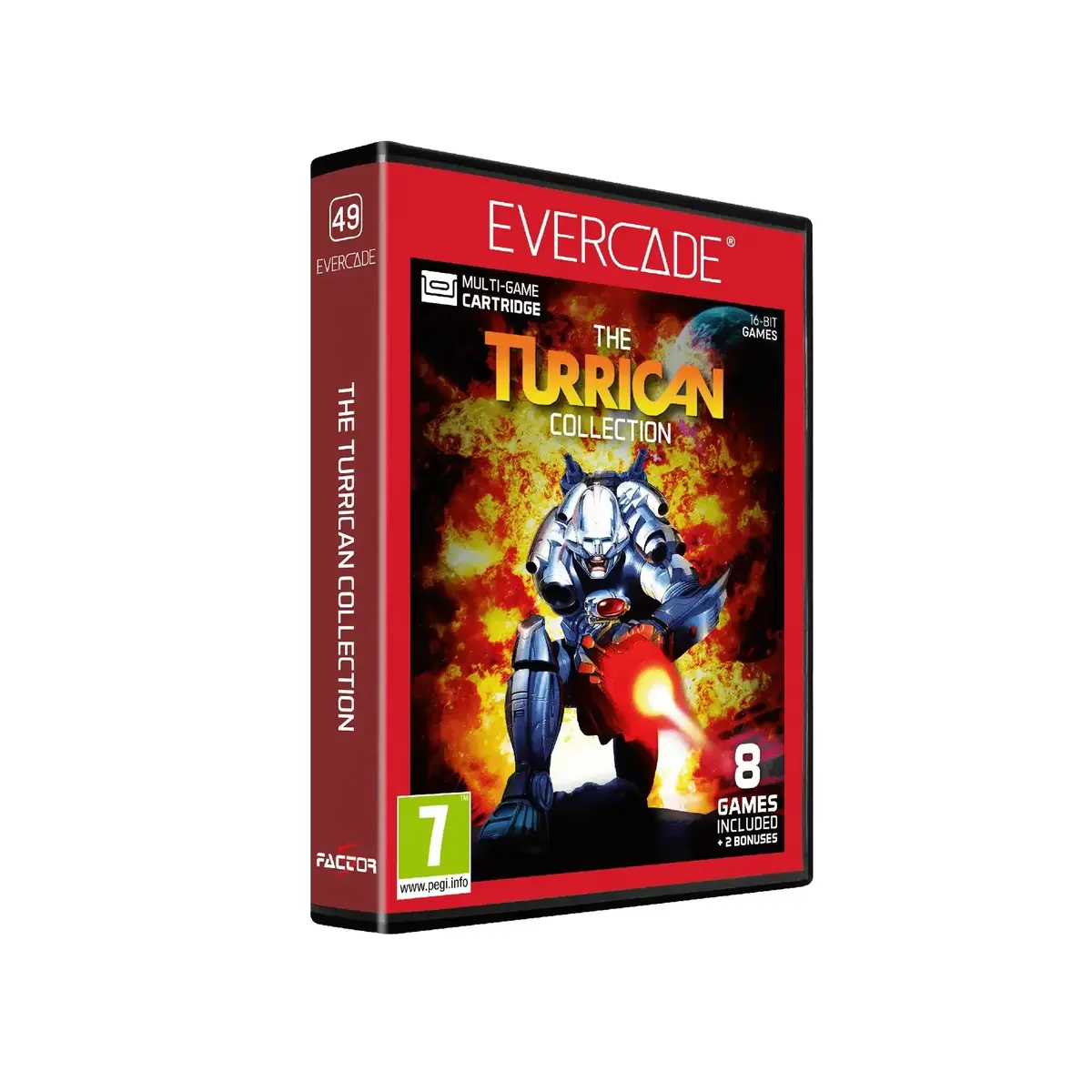 Evercade - The Turrican Collection - Zestaw Gier Retro 1