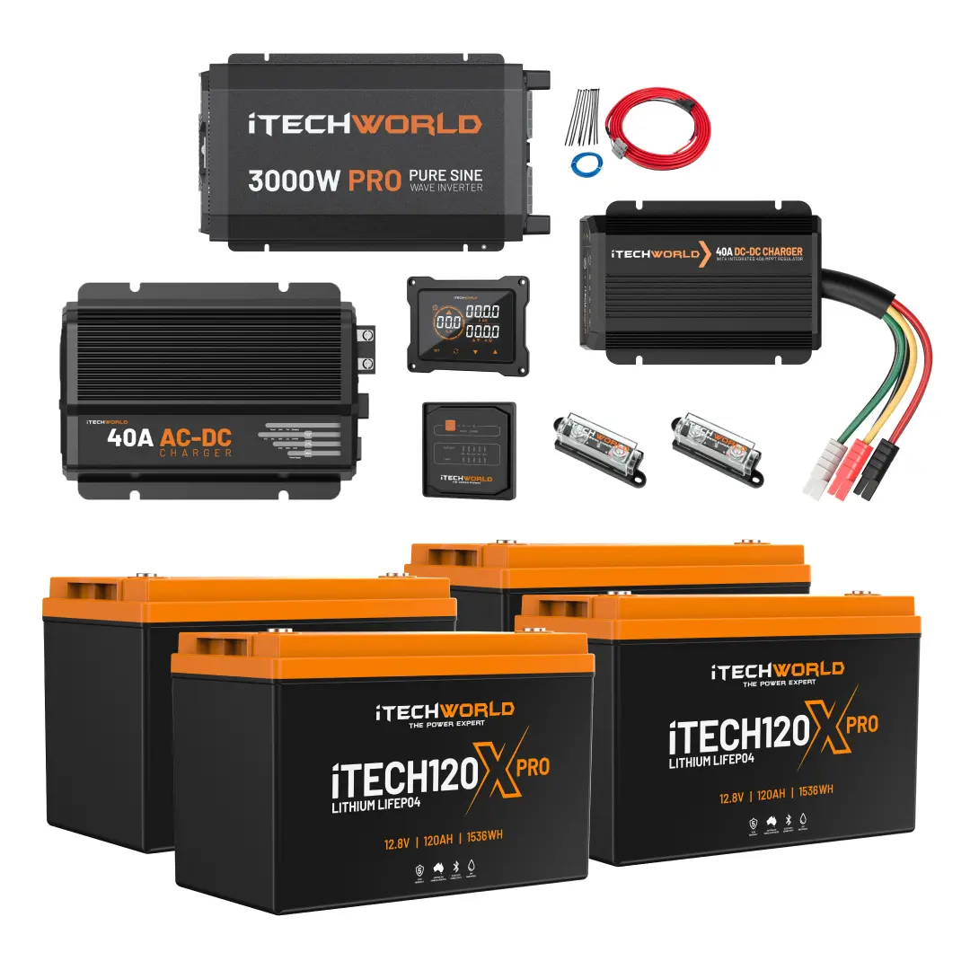 Elite | Lithium Caravan Kit | 480Ah 1