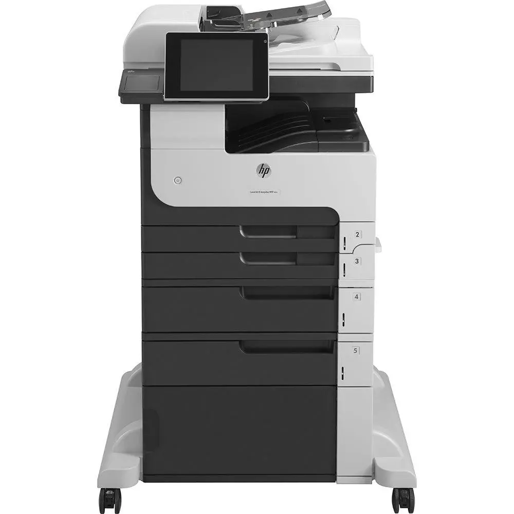 Repossessed - Hp Laserjet Enterprise 700 M725dn Multifunction Monochrome Airprint, Eprint Laser Printer Copier Scanner, 11X17 1