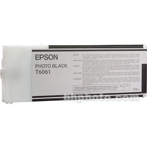 T606100 Epson Ultrachrome Photo Black K3 Stylus Pro 4800 & 4 1