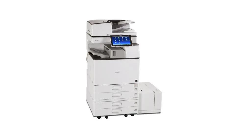 $65/Month. Ricoh Aficio Mp 2555 Black And White Multifunction Laser Printer Scanner Office Copier Only 15K Pages Printed 1