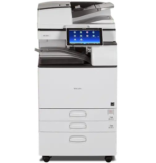 $69/Month. Ricoh Aficio Mp 3055 Black And White Multifunction Laser Printer Scanner Office Copier Only 20K Pages Printed 1