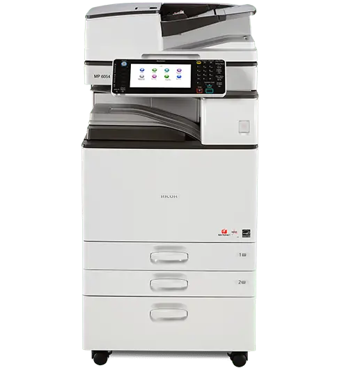 $75/Month. Ricoh Aficio Mp 5054 Black And White Multifunction Laser Printer Office Copier And Scanner 1