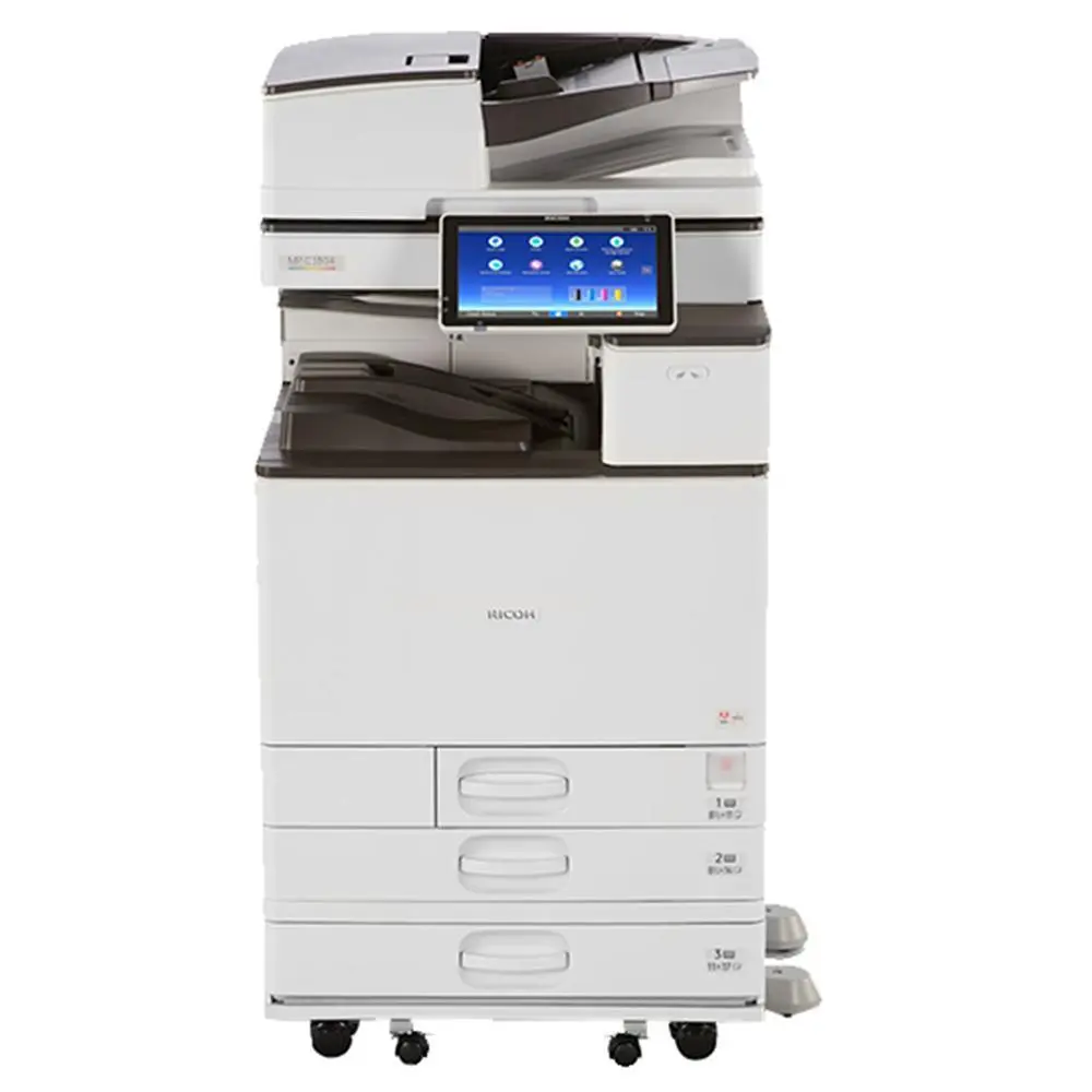 $59/Month Ricoh Mp C3504 Color Multifunction Laser Printer Copier Scanner (11X17, 12X18) For Office 1