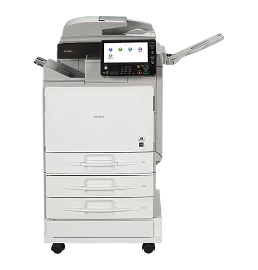 $37/Month Lease 2 Own - Ricoh Aficio Mp C401sr Color Laser Multifunction Printer Copier Scanner 1