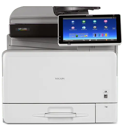 $45/Month Ricoh Mp C406 Color Laser Multifunction Printer 1