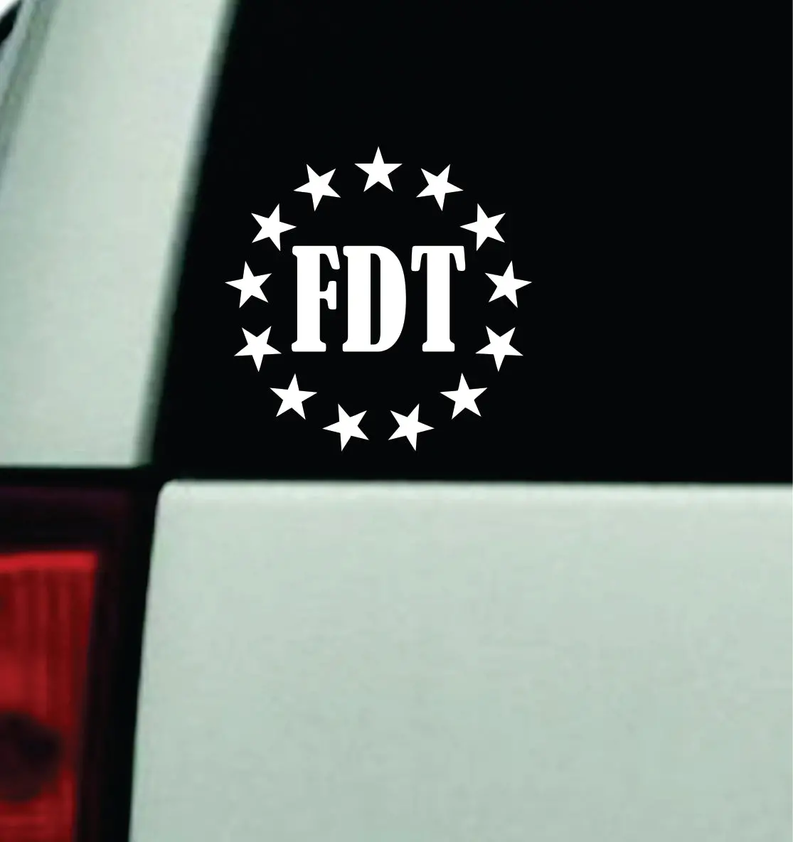 Fdt V2 Car Decal Truck Window Windshield Jdm Bumper Sticker Vinyl Quote Men Girls Usa America President Democrat F Donald Trump 1