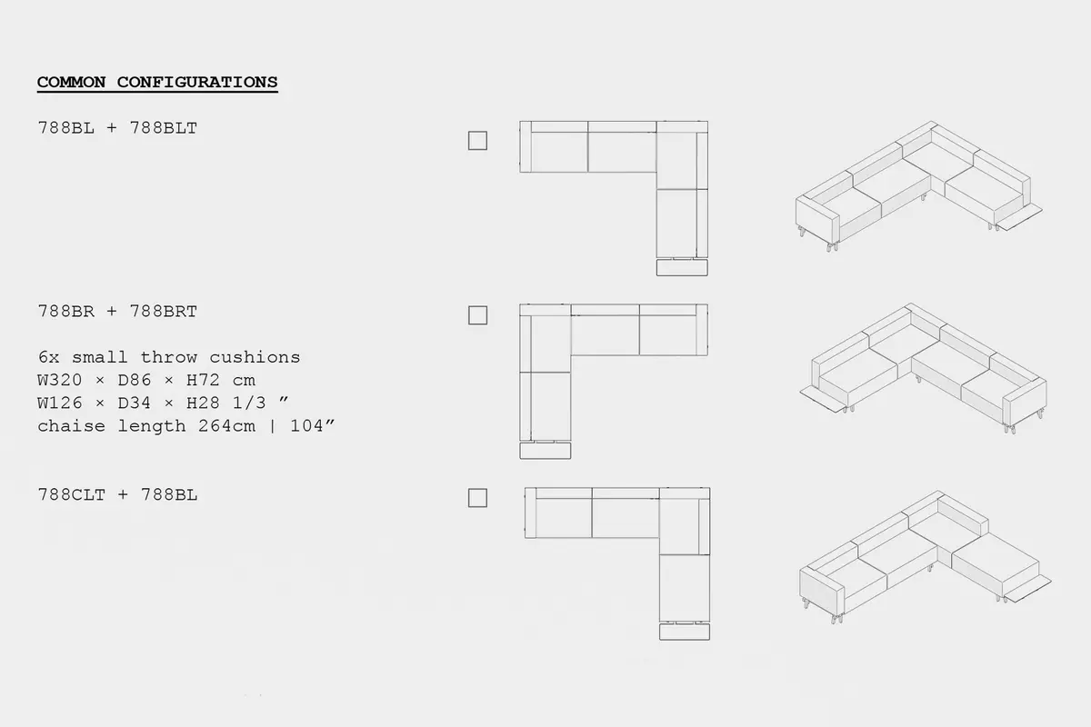 Sofa Eight Modular - Create Your Own 1