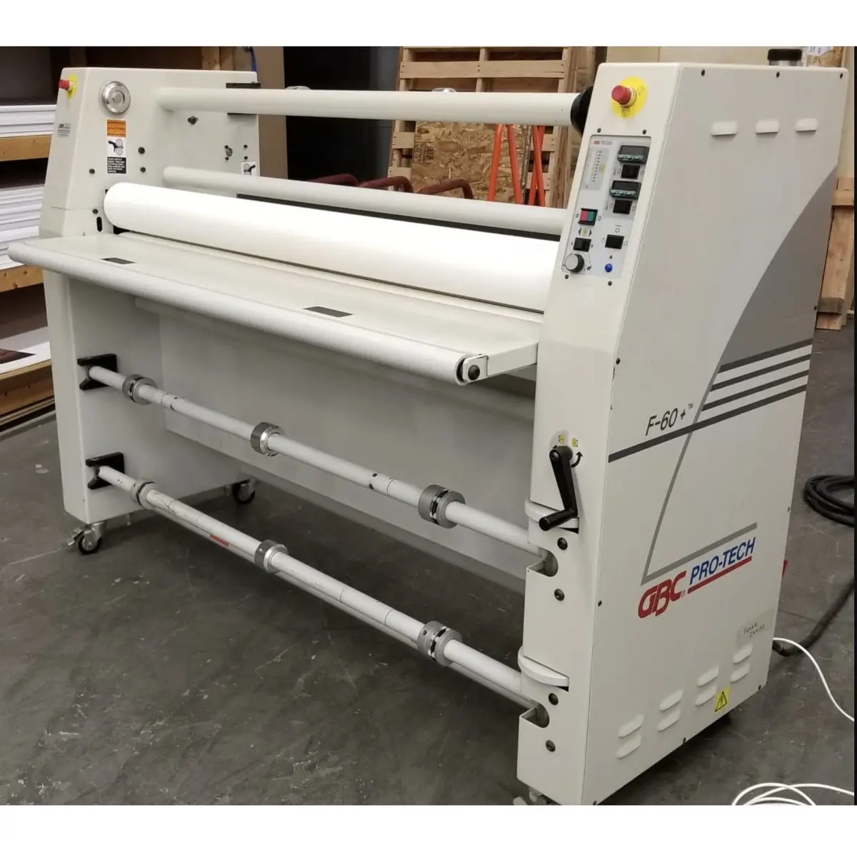 $95/Month Gbc Pro-Tech F-60 Double-Sided 64 Inch Hot Roll Laminator 1