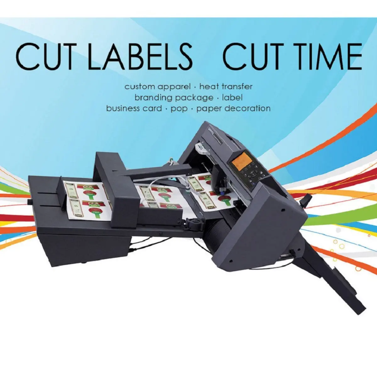 $149/Month - Cut Business Cards, Door Hanger, Packaging, Gift Boxes, Labels, Stickers, Decals With Auto Feeding 1