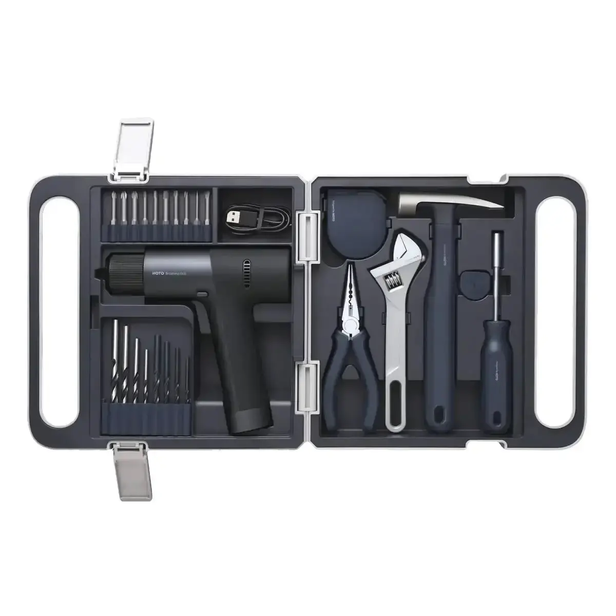 Hoto - 12V Brushless Drill Tool Set - Wiertarka 12V Z Zestawem Narzędzi 1