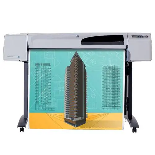 Pre-Owned 42" Hp Designjet 500 Large Format Inkjet Color Printer Wide Format Plotter 1