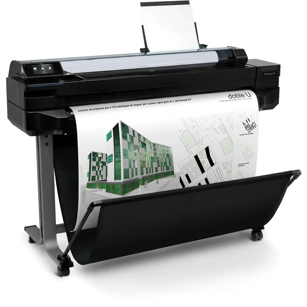 $25/Month Repossessed - Hp Designjet T520 Large Wide Format Wireless Color Inkjet Printer With Web Connectivity For Drawing 1