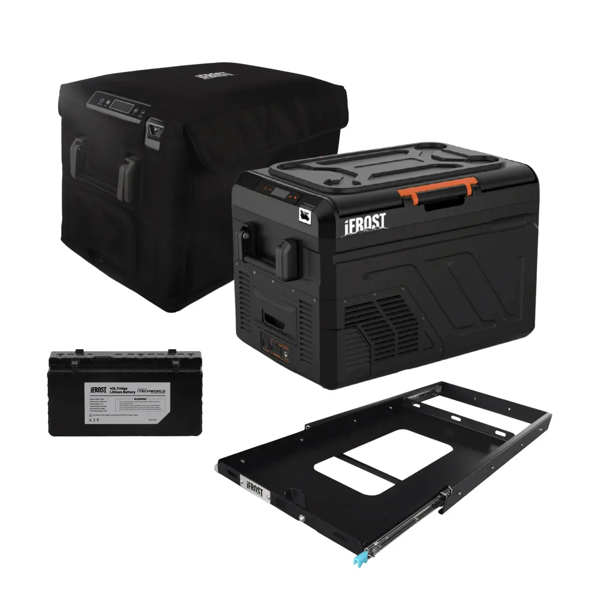 Ifrost | Fridge Freezer | 40L - Fridge Slide And Cover And 20Ah Battery 1