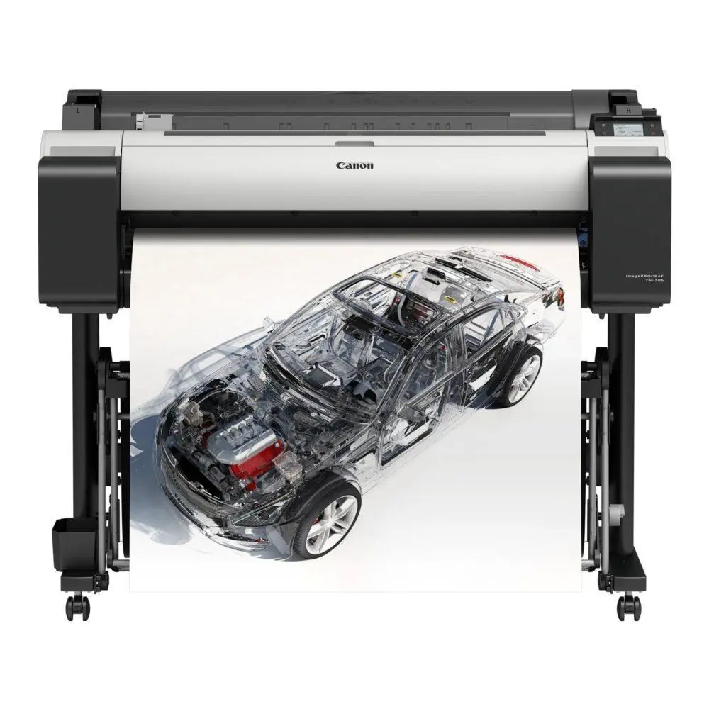 $99/Mo. Canon Imageprograf Tm-305 36" Plotter- Large Wide Format Printer 1