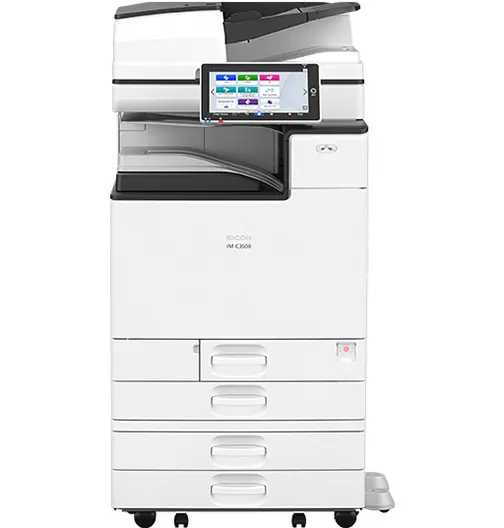 $99/Month Ricoh Color Im C3000 Multifunction Colour Office Laser Printer Copier Scanner, Photocopier One-Pass Duplex, 300Gsm 1
