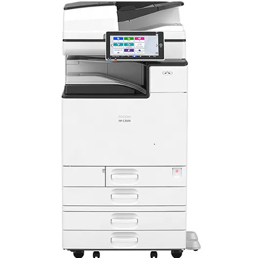 $77/Month Ricoh Color Im C3000 Multifunction Colour Office Laser Printer Copier Scanner, Photocopier One-Pass Duplex, 300Gsm 1