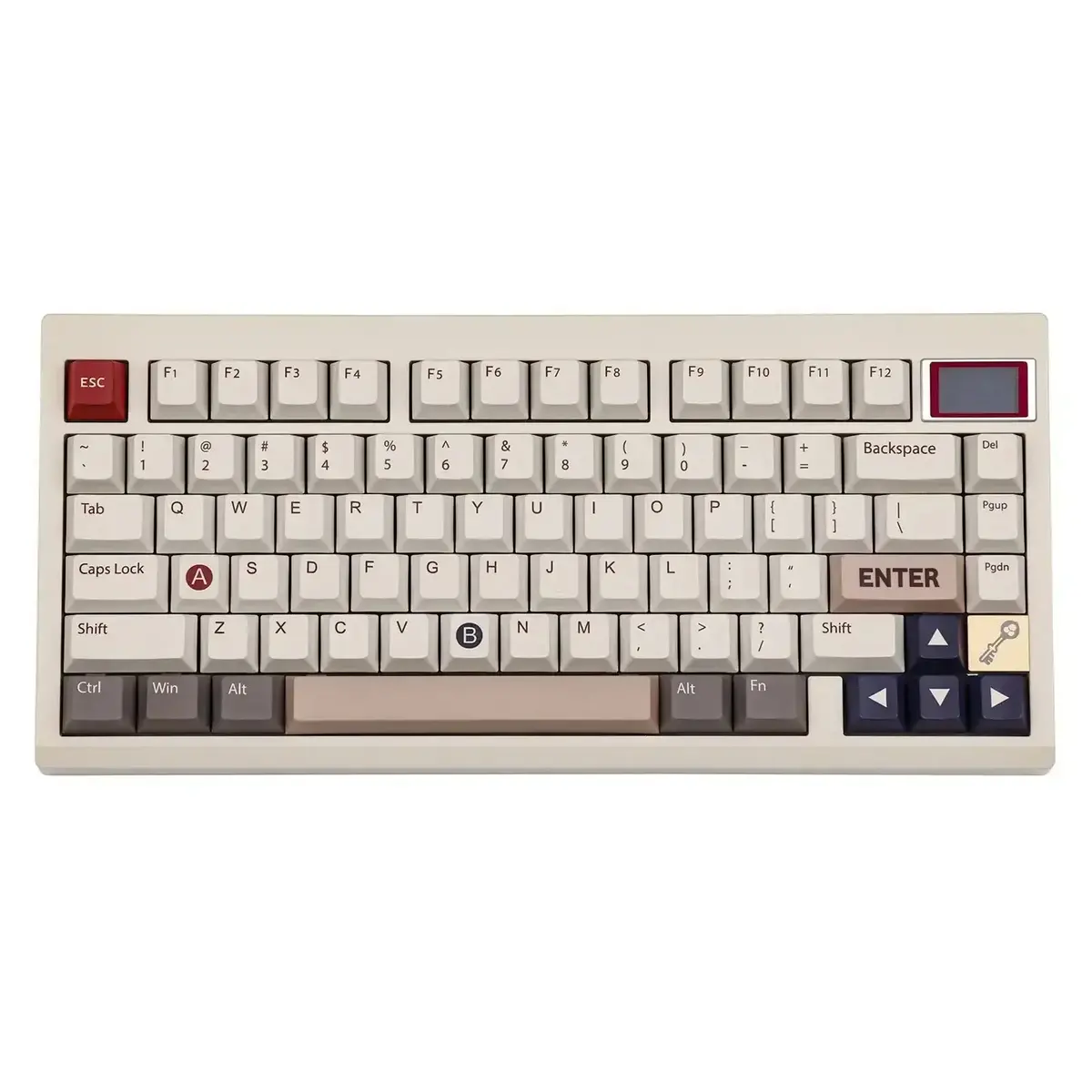 Epomaker - Th80 Pro V2 Via 75% Programmable Gasket-Mounted Wired & Wireless Gaming Keyboard 1