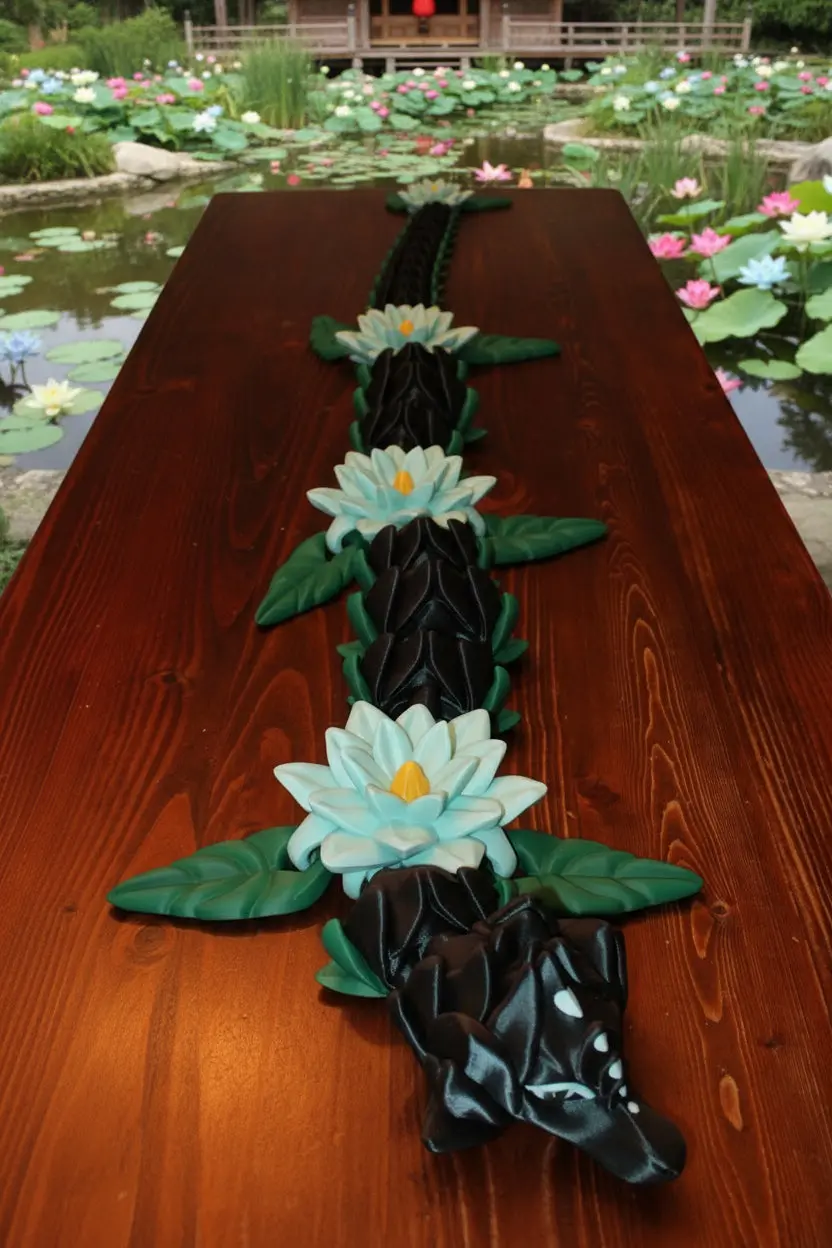 6 Foot 3 Inch Long Serenity Dragon 3D Printed Articulated-Message Me For Colors 1