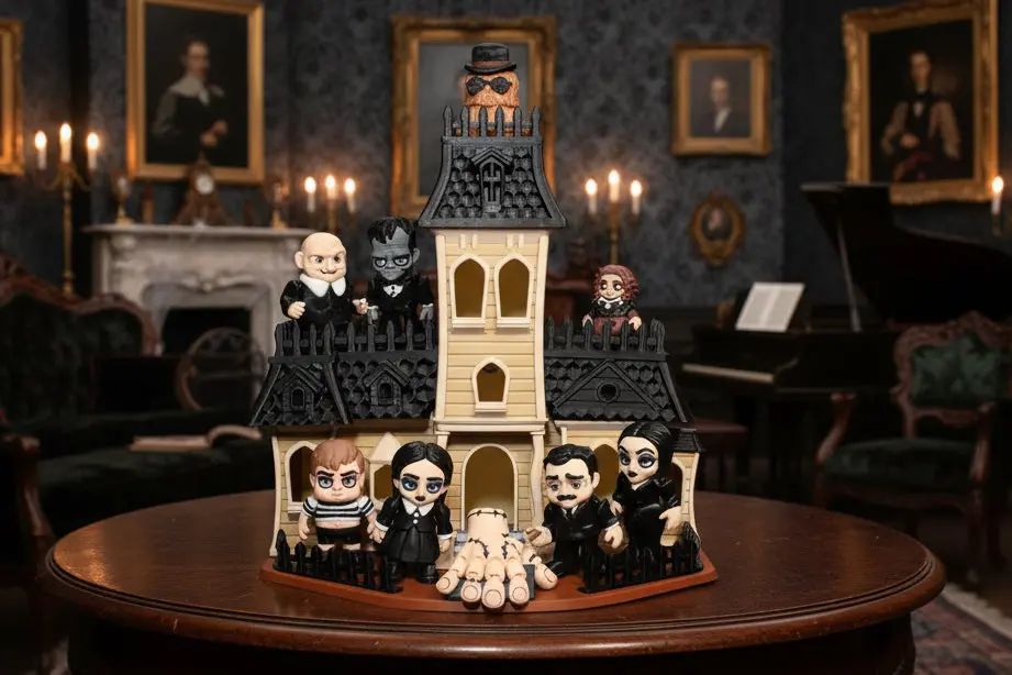 Spooky Diorama-3D Printed-Figurines Articulated 1
