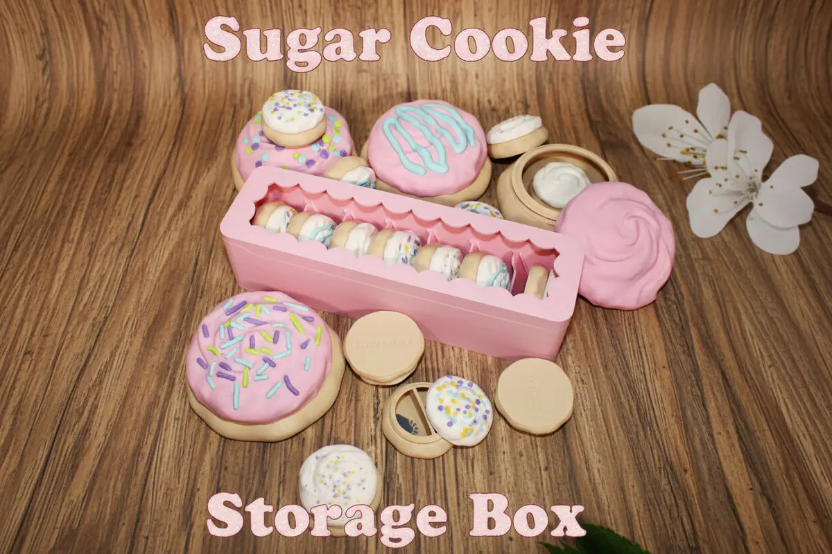 Sugar Cookie Storage Containers- 3D Printed- Multiple To Choose From 1