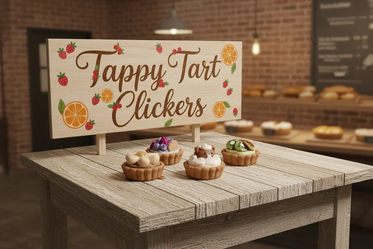 Tappy Tart Clickers-3D Printed 1